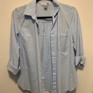Classic Old Navy Light Blue Blouse